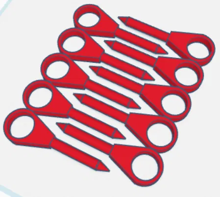 Chốt Ghim Bia Tập Bắn - Image 1