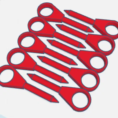 Chốt Ghim Bia Tập Bắn