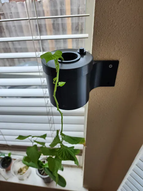 Chậu Trồng Cây Thủy Canh Kratky Gắn Góc - Image 1