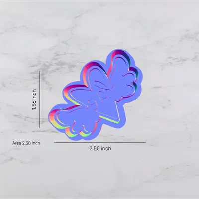 Khuôn Cắt & Dập Bánh Valentine Hình Cánh Trái Tim Tình Yêu