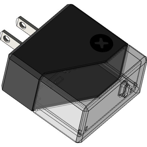 Vỏ Củ Sạc Nhanh iFixit (Bản US) - In 3D - Image 1