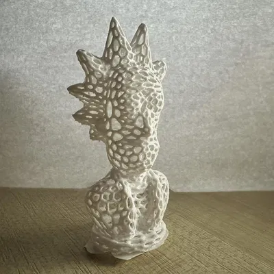 Tượng Rick Sanchez Voronoi