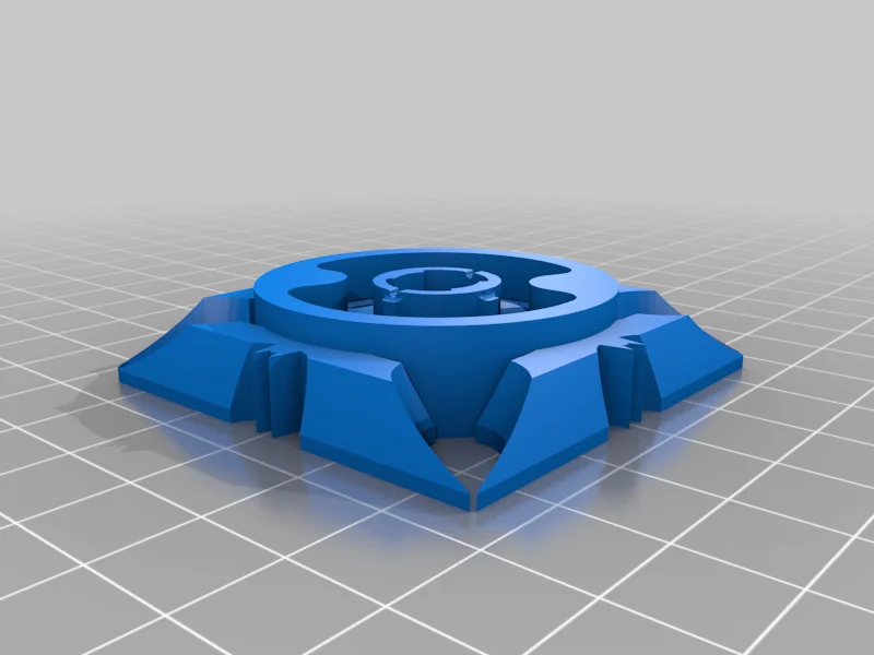 Chong chóng BeyBlade BatStar phiên bản in liền - Image 1