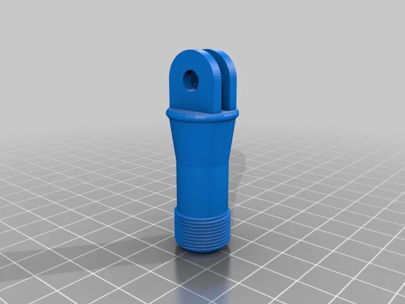 Bộ chuyển đổi gắn mic Blue Yeti ren 5/8" sang kiểu GoPro - Image 2