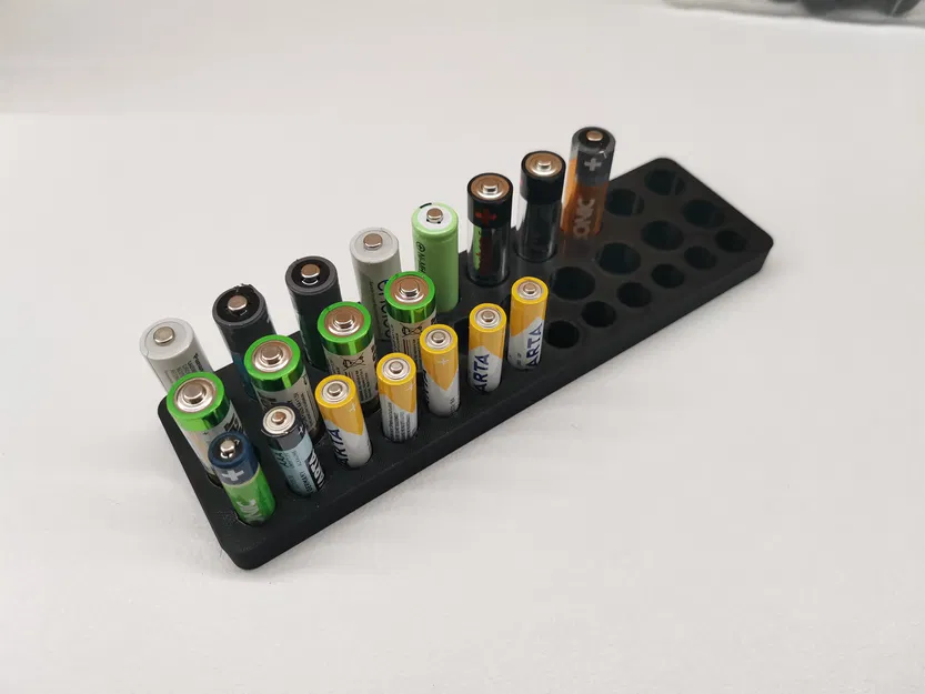 Hộp Đựng Pin AA - AAA, Dụng Cụ Sắp Xếp Pin - Image 1