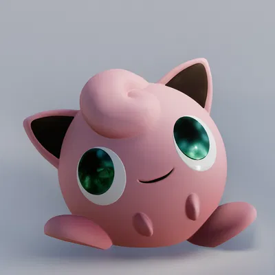Jigglypuff - Mô Hình In 3D