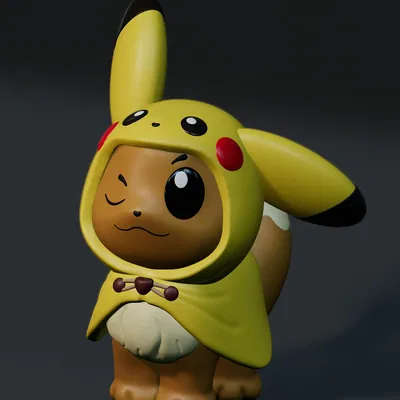 Eevee hóa thân thành Pikachu
