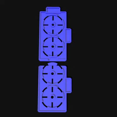 Khuôn khoan cho ổ cắm / hộp công tắc, 71mm (Bohrschablone)
