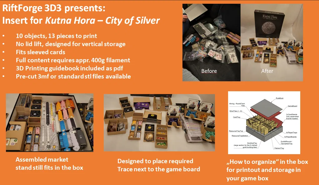 Kutna Hora - City of Silver: Bộ Organizer/Insert - Image 1