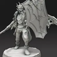 Mô hình Quỷ D&D mini cho máy in resin