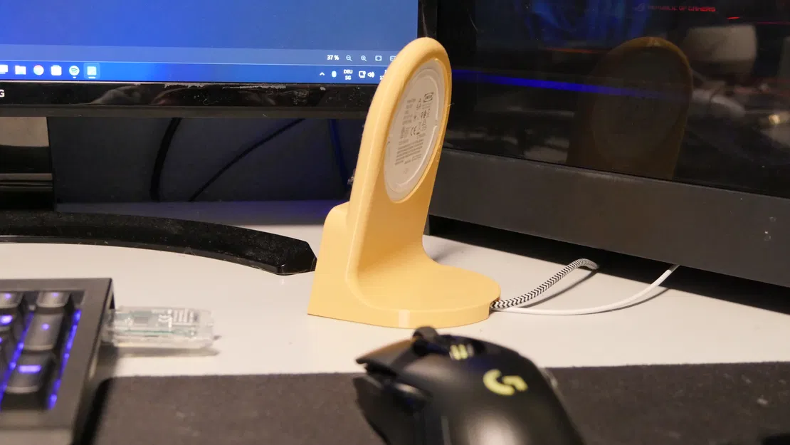 Đế Sạc Không Dây Ngang Cho iPhone/Apple Watch (có Sạc IKEA) - Image 4