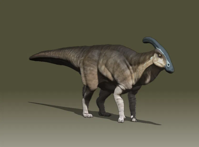 Mô Hình Parasaurolophus Tỉ Lệ 1:35 - Image 3