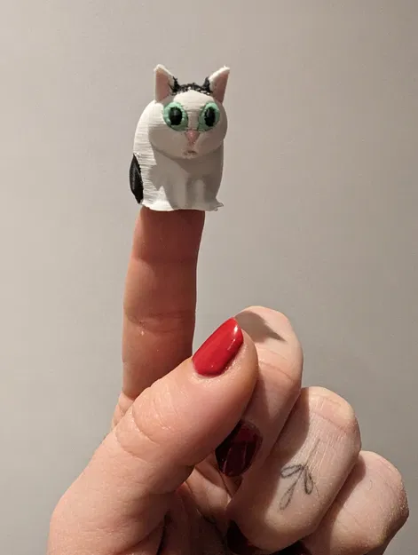 Đồ Chơi Ngón Tay Mèo "Huh Cat" - Image 1