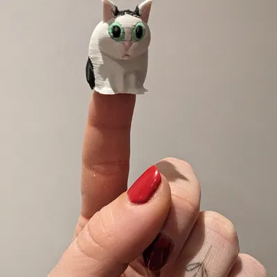 Đồ Chơi Ngón Tay Mèo "Huh Cat"