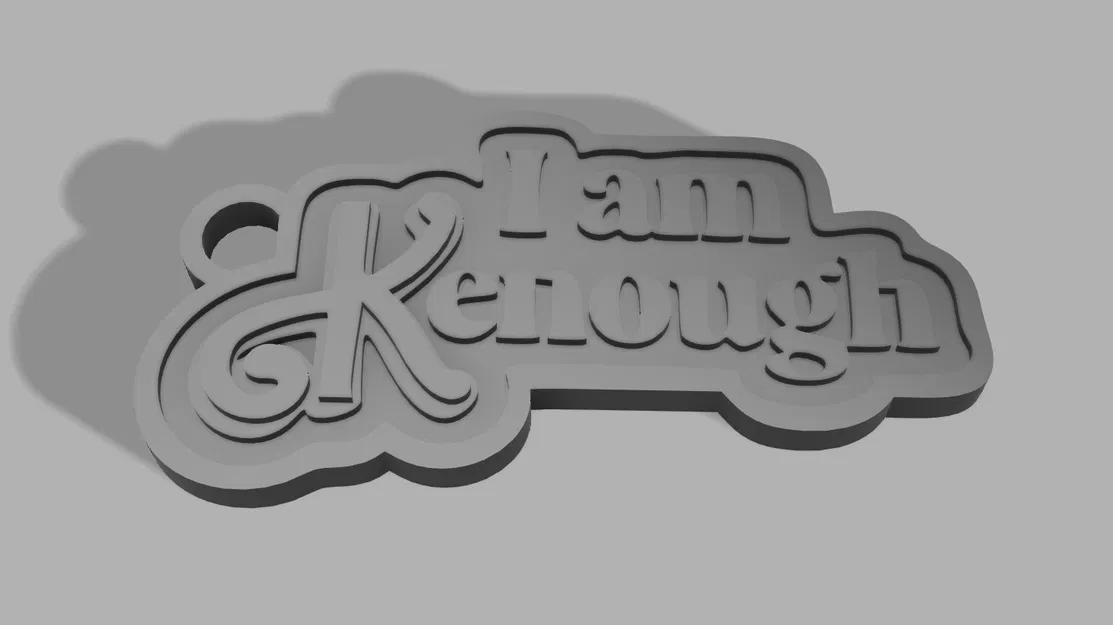 Móc Khóa "I am Kenough" - Image 1