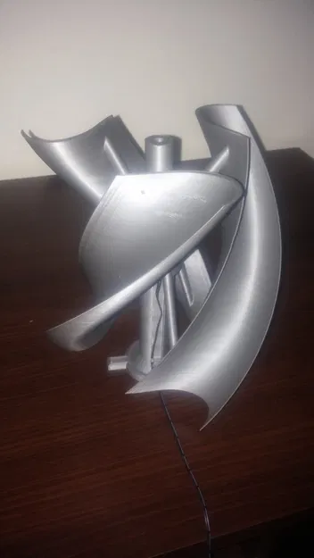 Cối Xay Gió Helix Savonius Dễ In - Image 1