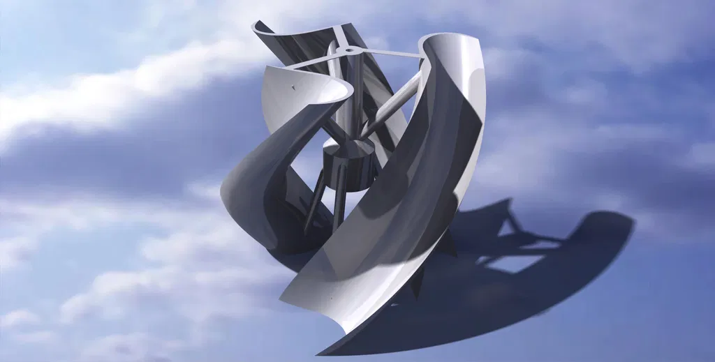 Cối Xay Gió Helix Savonius Dễ In - Image 3