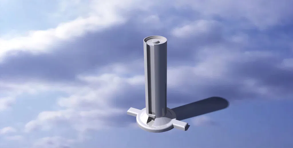 Cối Xay Gió Helix Savonius Dễ In - Image 4