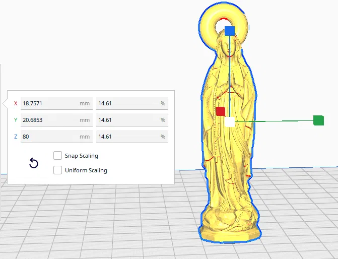 Móc khóa Đức Mẹ Maria - Image 2
