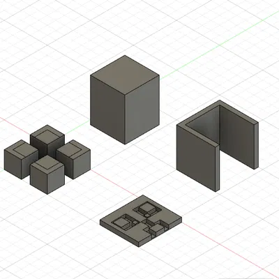 Mô hình Creeper Đựng Đồ