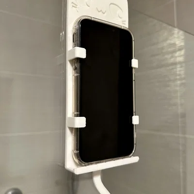 Giá Đỡ Điện Thoại Vòi Sen - Hình Mèo