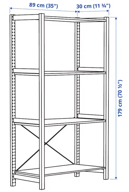 Giá Đỡ Cáp Cho Kệ Ikea Ivar (Cáp USB) - Image 3