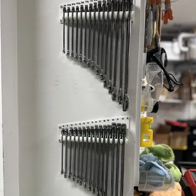 Giá Treo Tường Cho Bộ Cờ Lê Milwaukee 15 Chi Tiết