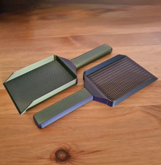 Xẻng và Rây Cát Có Tay Cầm Tháo Rời - Image 1