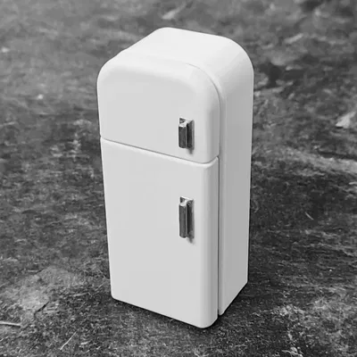 Tủ Lạnh Có Cửa Mở & Phụ Kiện Trang Trí