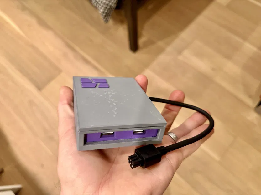 Hộp Nguồn USB 5V Từ AMS 24V Cho Bambu X1C / P1P - Image 1