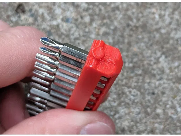 Khuôn Giữ Mũi Khoan Vi Mô 4mm Cho Hộp Milwaukee Packout và Hộp Đựng Mũi Khoan - Image 1