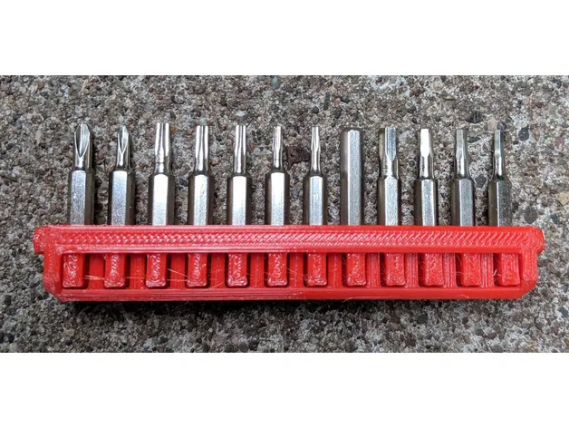 Khuôn Giữ Mũi Khoan Vi Mô 4mm Cho Hộp Milwaukee Packout và Hộp Đựng Mũi Khoan - Image 3