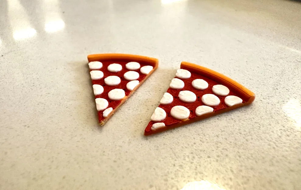 Đồ ăn nhà búp bê: Bánh mì, Trái cây, Pizza, Phô mai, Chai lọ (Tô màu sẵn cho Bambu MMU) - Image 5