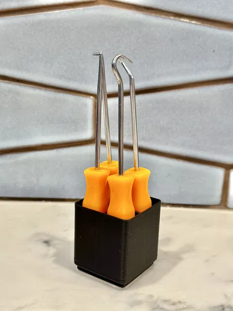 Kệ Gridfinity 4 Lỗ Đựng Bộ Móc Câu Harbor Freight - Image 1