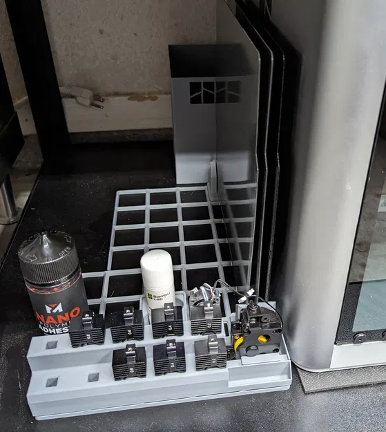 Giá đỡ khay Bambu Lab X1C cho Gridfinity - Image 2