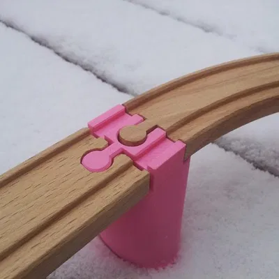 Cầu/Đường trên cao xe lửa đồ chơi bằng gỗ (dùng được với Brio, Ikea, Eichhorn, Bigjigs, Imaginarium...)