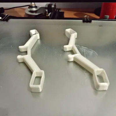 Giá đỡ đèn LED đôi cho CR-10 bởi Fallguy2006