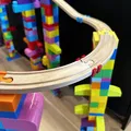 Brio Wooden Train Track Supportless Bridge Span - Cầu Gỗ Xe Lửa Không Cần Trụ - Thumbnail 1