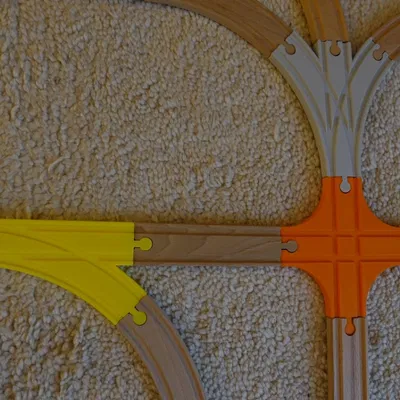Thêm một bộ sưu tập đường ray tàu Brio nữa nè