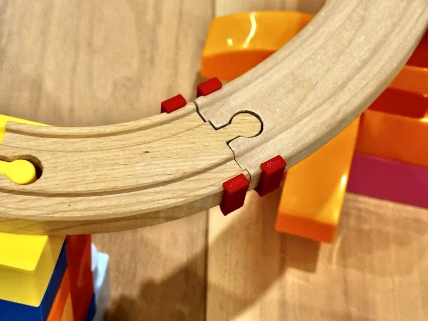 Brio Wooden Train Track Supportless Bridge Span - Cầu Gỗ Xe Lửa Không Cần Trụ - Image 3