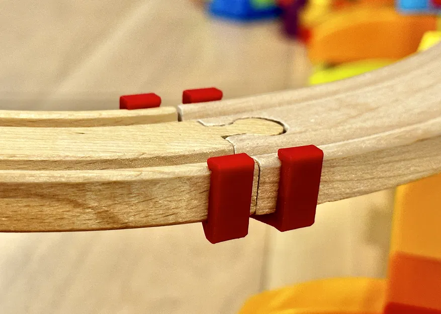 Brio Wooden Train Track Supportless Bridge Span - Cầu Gỗ Xe Lửa Không Cần Trụ - Image 4