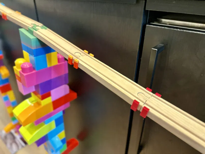 Brio Wooden Train Track Supportless Bridge Span - Cầu Gỗ Xe Lửa Không Cần Trụ - Image 5