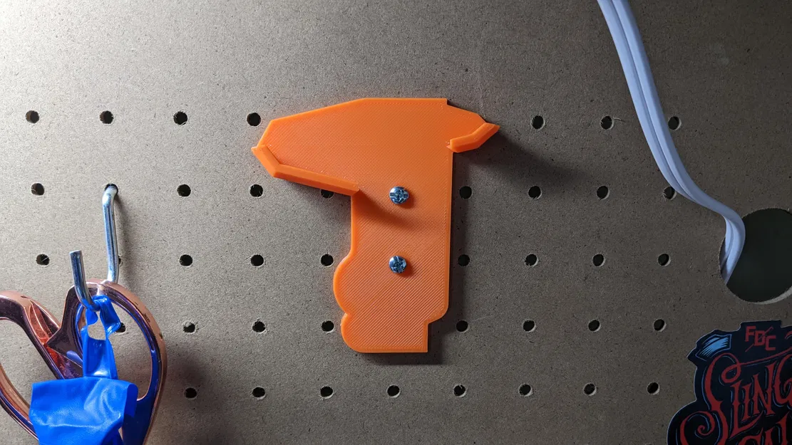 Giá Kẹp Thước Kẹp Cho Bảng Pegboard - Image 3