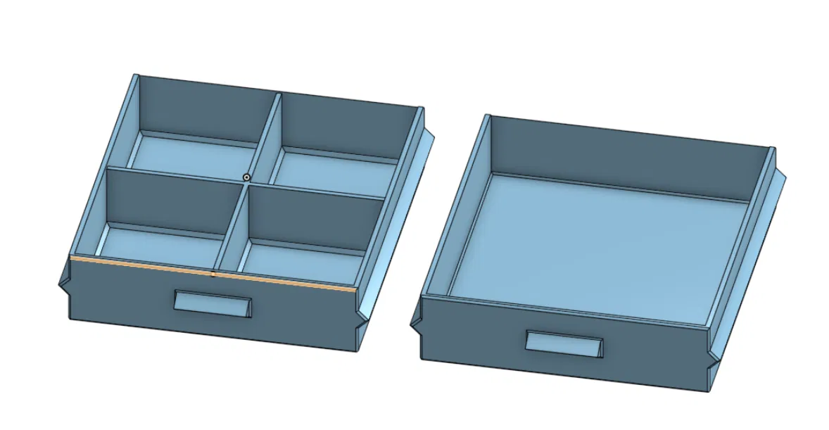 Ngăn Kéo Bàn Làm Việc Đơn Giản - Image 3