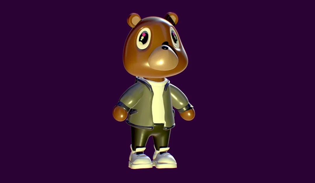 Gấu Tốt Nghiệp Kanye West - Fan Art - Image 2