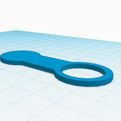 Móc khóa xe đẩy siêu thị