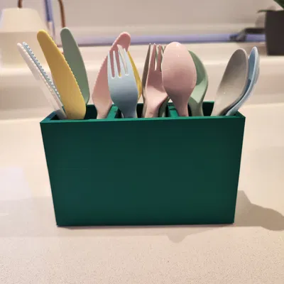 Hộp Đựng Bộ Dao Nĩa Cho Em Bé IKEA