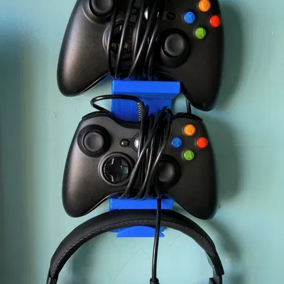 Giá Đỡ Gamer - Kệ Treo Tay Cầm và Tai Nghe Chơi Game