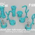miniVICE Y-Series - Kẹp giữ mô hình mini, hệ thống sơn và hobby dạng module - Thumbnail 1