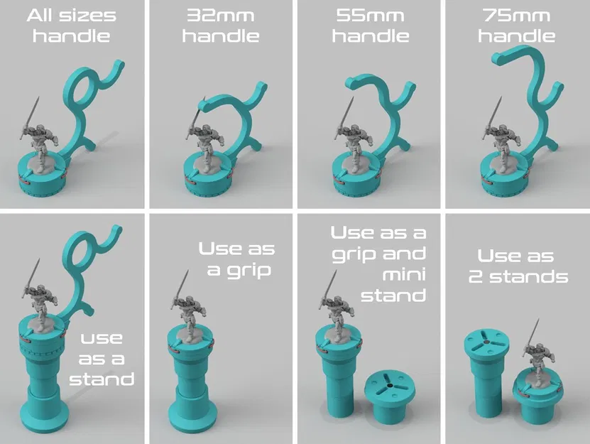 miniVICE Y-Series - Kẹp giữ mô hình mini, hệ thống sơn và hobby dạng module - Image 6